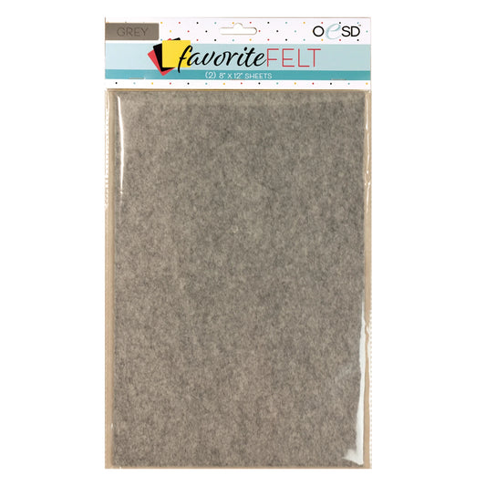OESD Favorite Felt Grey 2pk # FELTGREY - Special Order
