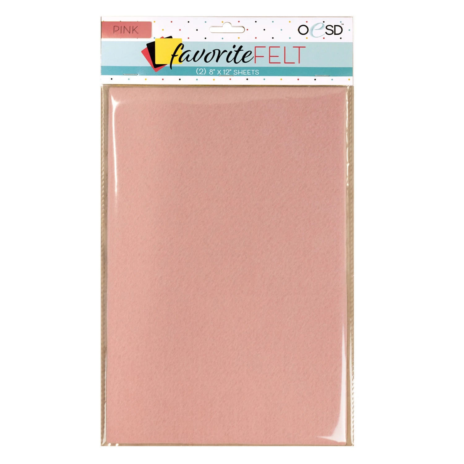 OESD Favorite Felt Pink 2pk # FELTPINK - Special Order