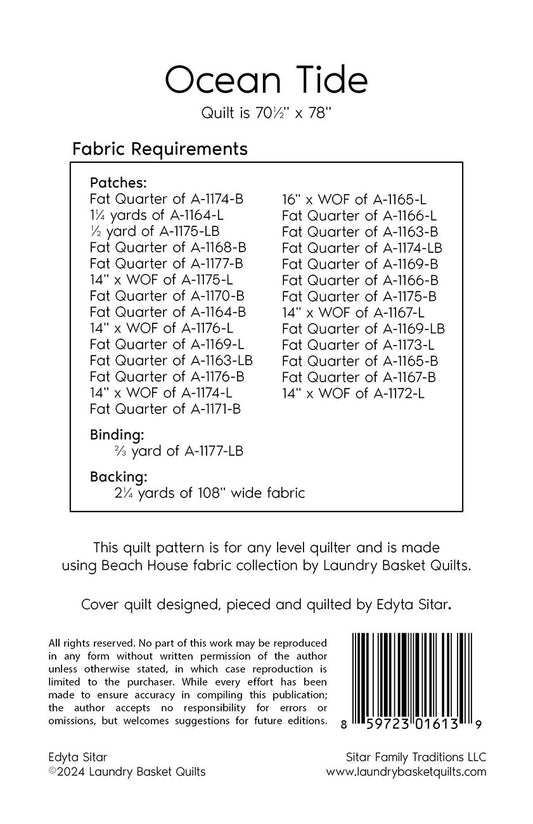 Ocean Tide # LBQ-1613-P - Special Order