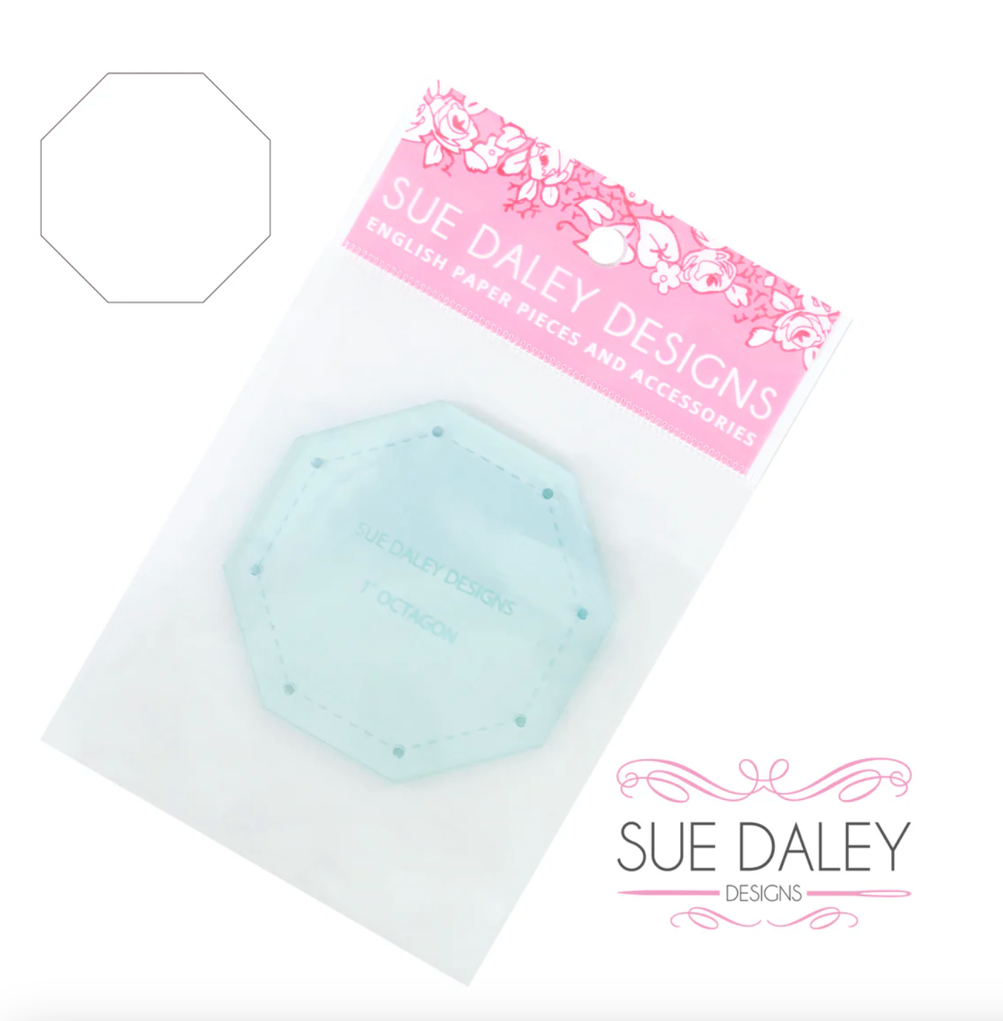 Octagon Papers and Acrylic Templates - Special Order - Multiple Sizes