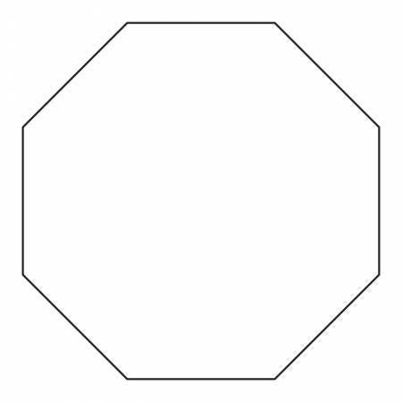 Octagon Papers and Acrylic Templates - Special Order - Multiple Sizes