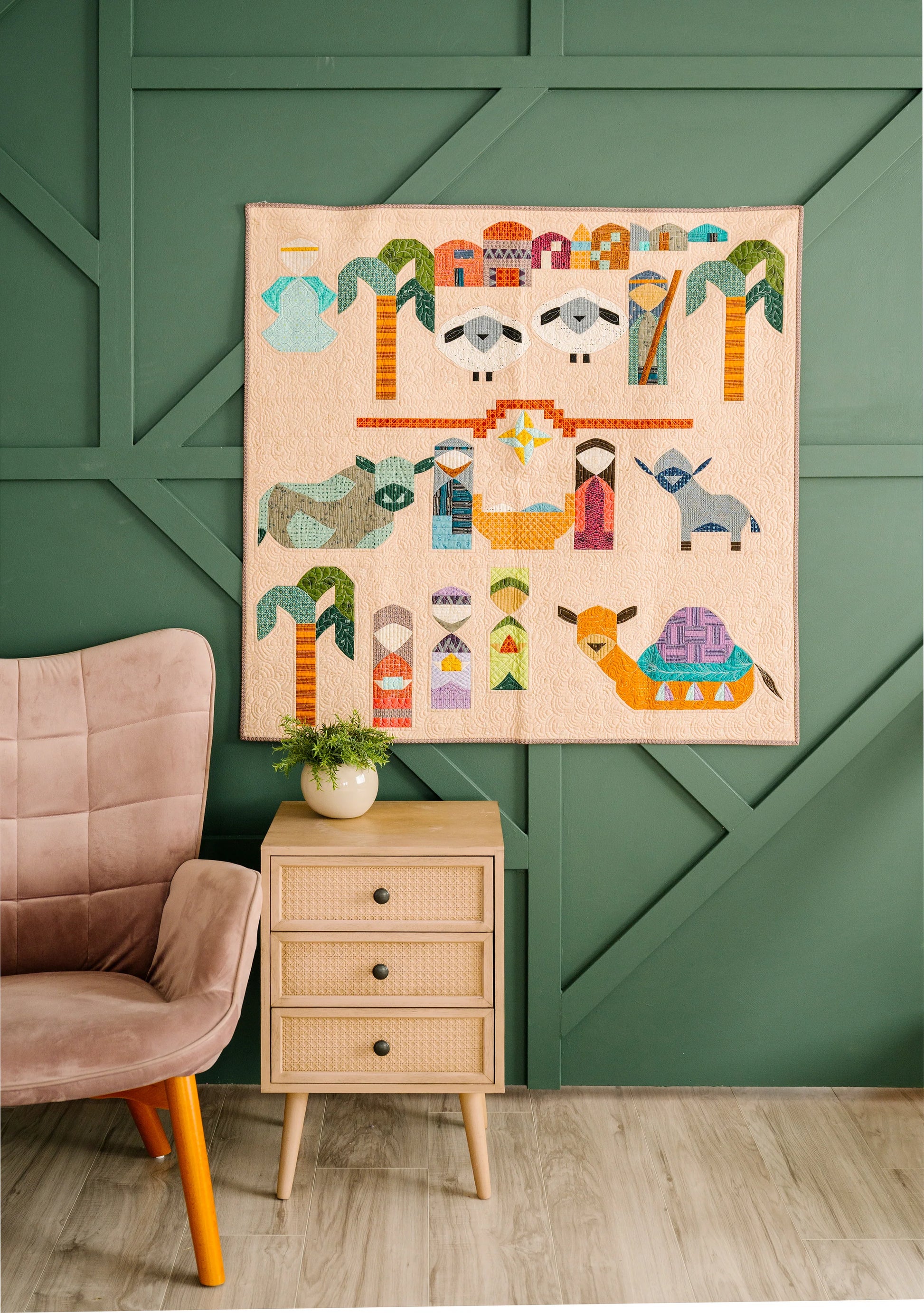 Oh Little Town Quilt Pattern by Sew Kind of Wonderful