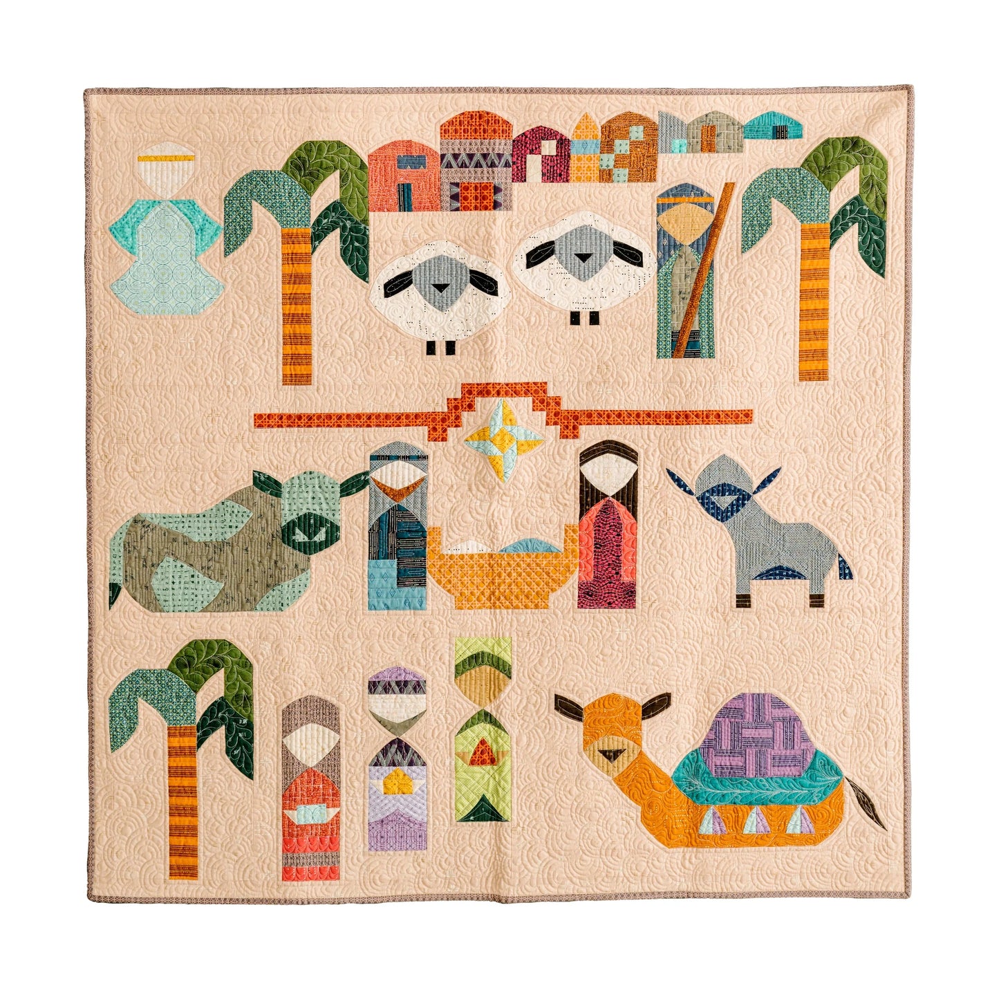 Oh Little Town Quilt Pattern by Sew Kind of Wonderful