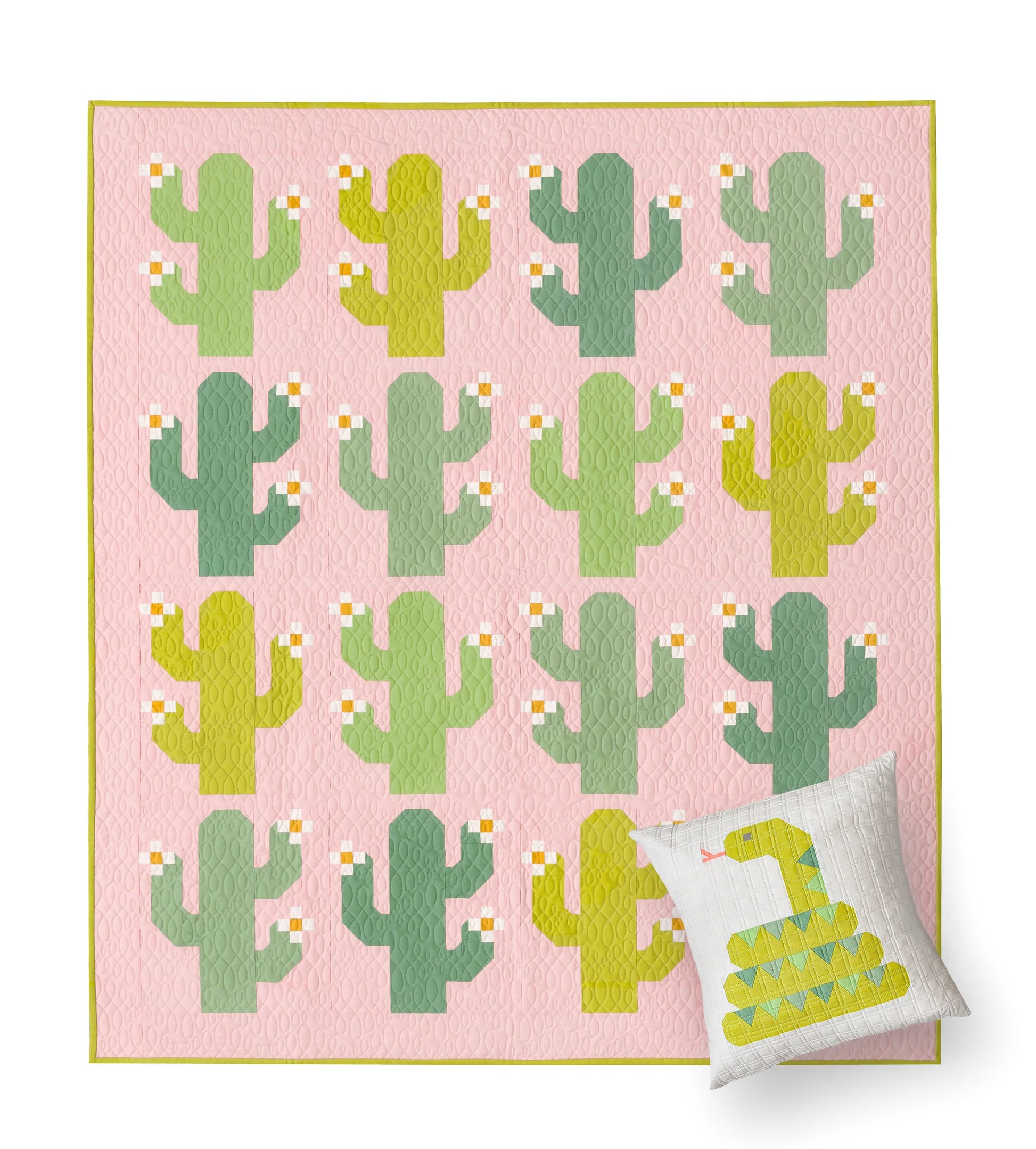 Oh My Cacti Quilt Pattern by Pen + Paper Patterns
