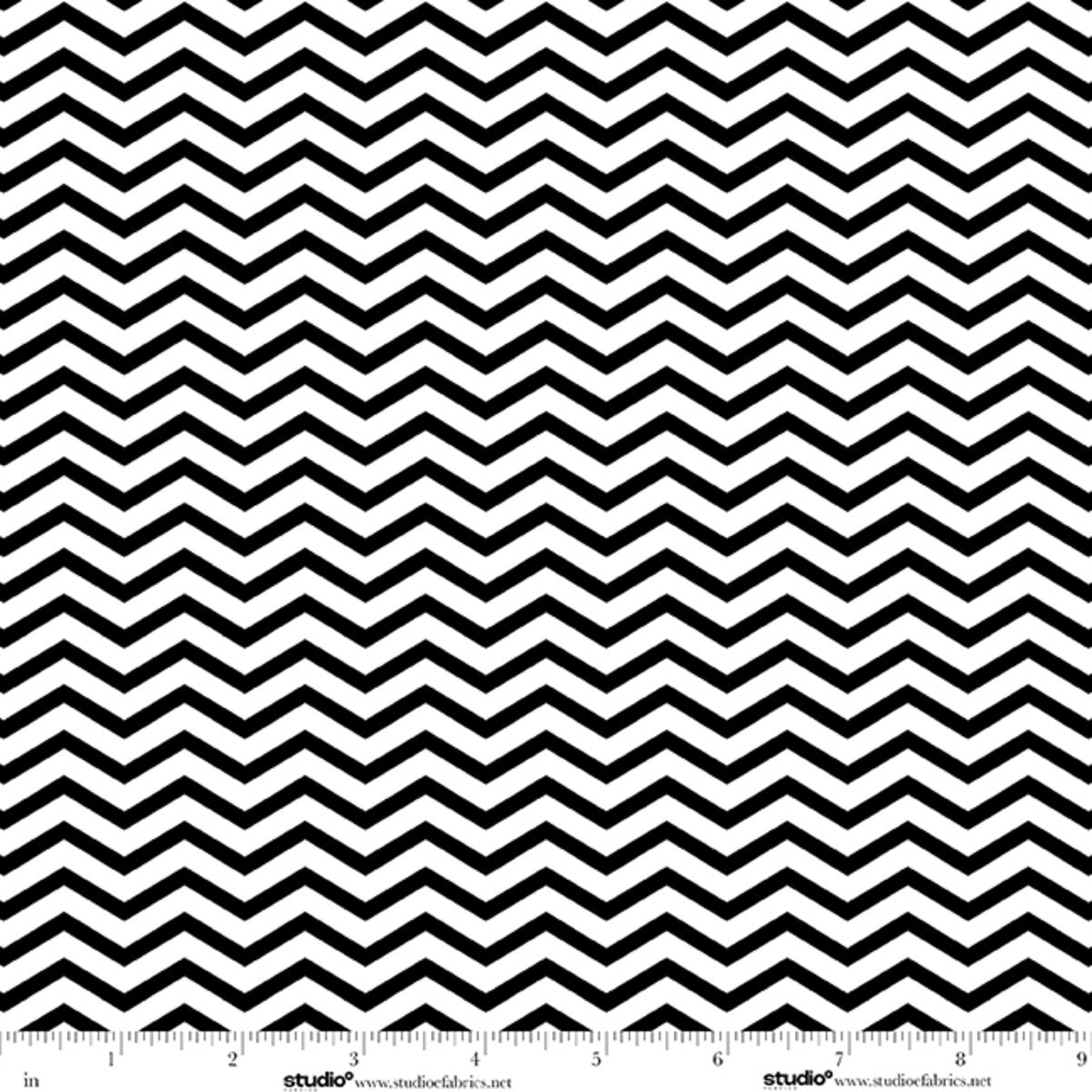 Oh Willie, You're So Fine by Chelsea DesignWorks : Chevron White/Black 9493-09