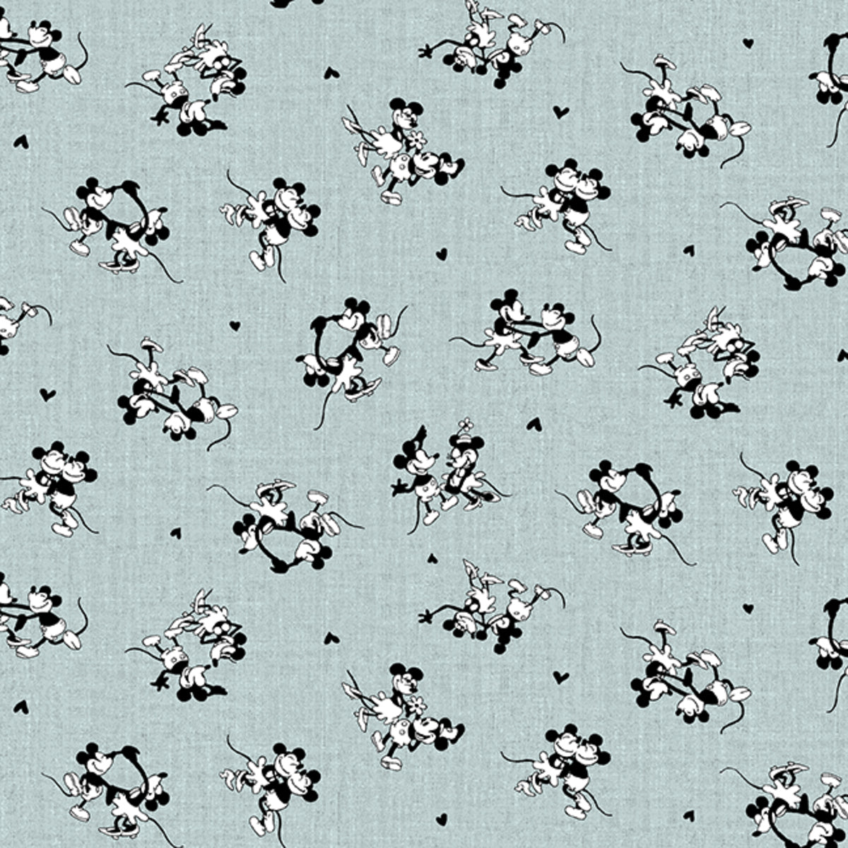 Oh Willie, You're So Fine by Chelsea DesignWorks : Dancing on Chambray Blue Chambray 9491-19