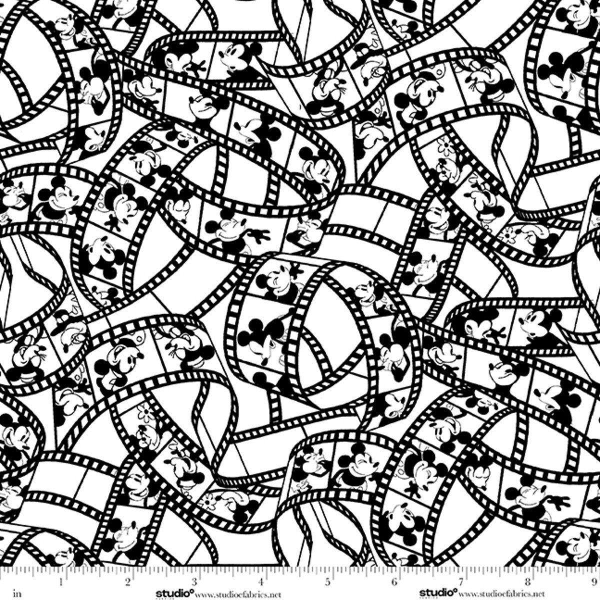 Oh Willie, You're So Fine by Chelsea DesignWorks : Film Ribbon White/Black 9495-09