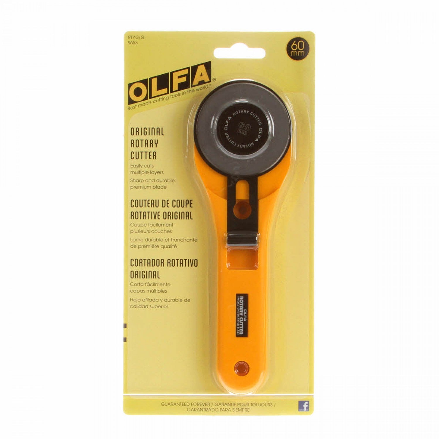 Olfa 60mm X-Large Rotary Cutter # RTY3 - Special Order