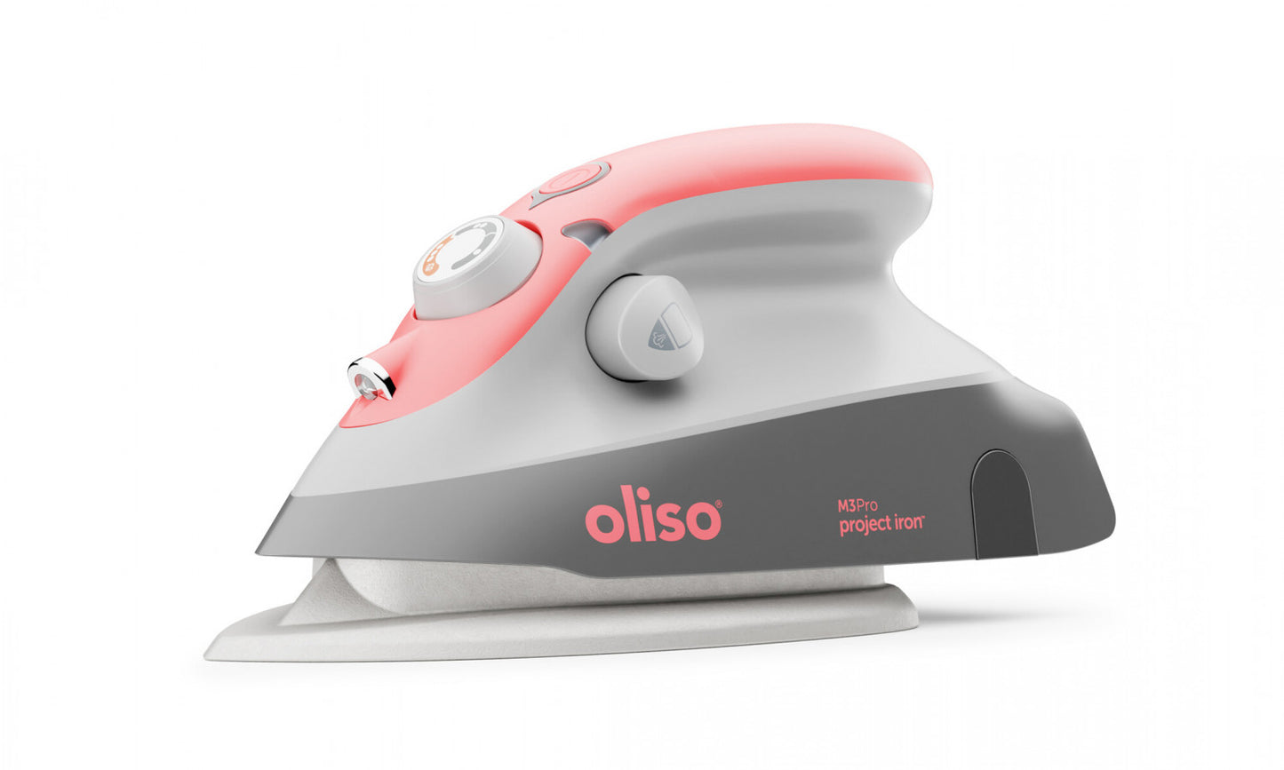 Oliso Mini Iron With Trivet Coral # M3PRO-CORAL - Special Order