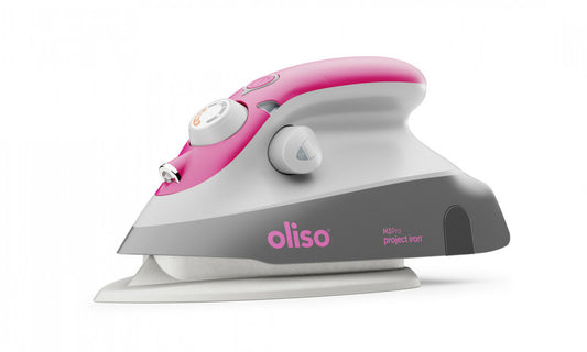 Oliso Mini Iron With Trivet Raspberry # M3PRO-RAS - Special Order