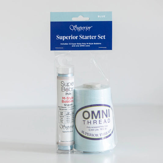 Omni and M-Style Super Bob Starter Set Blue # 134-SET-BLU - Special Order