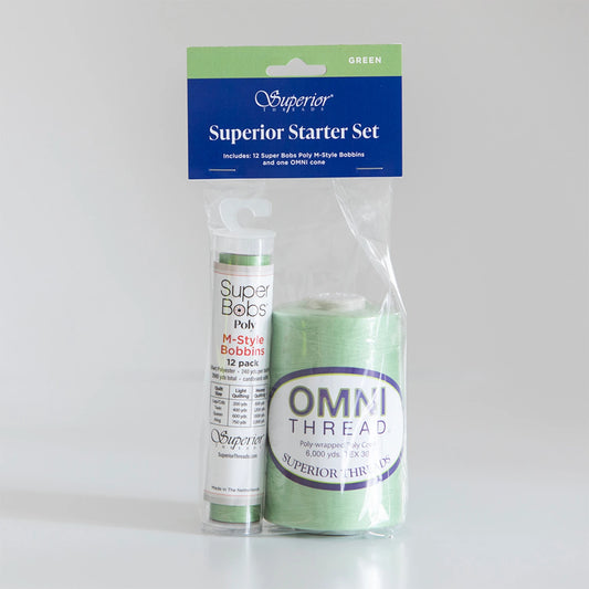 Omni and M-Style Super Bob Starter Set Green # 134-SET-GRN - Special Order