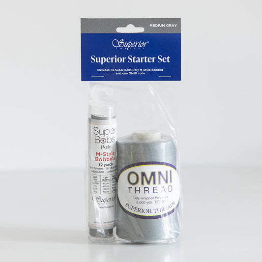 Omni and M-Style Super Bob Starter Set Medium Gray # 134-SET-MGRY - Special Order
