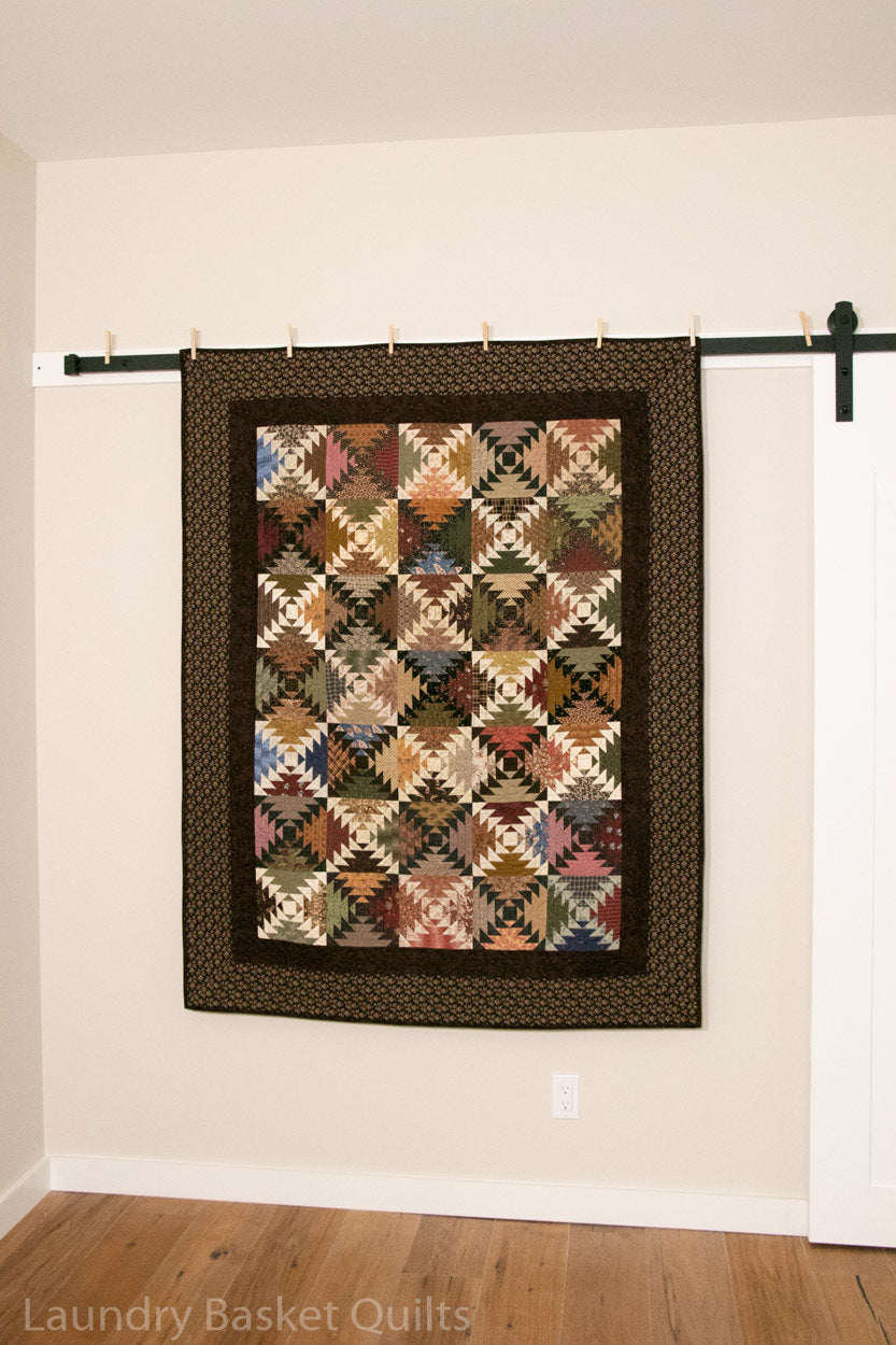 On Eagles Wings Quilt Pattern by Laundry Basket Quilts