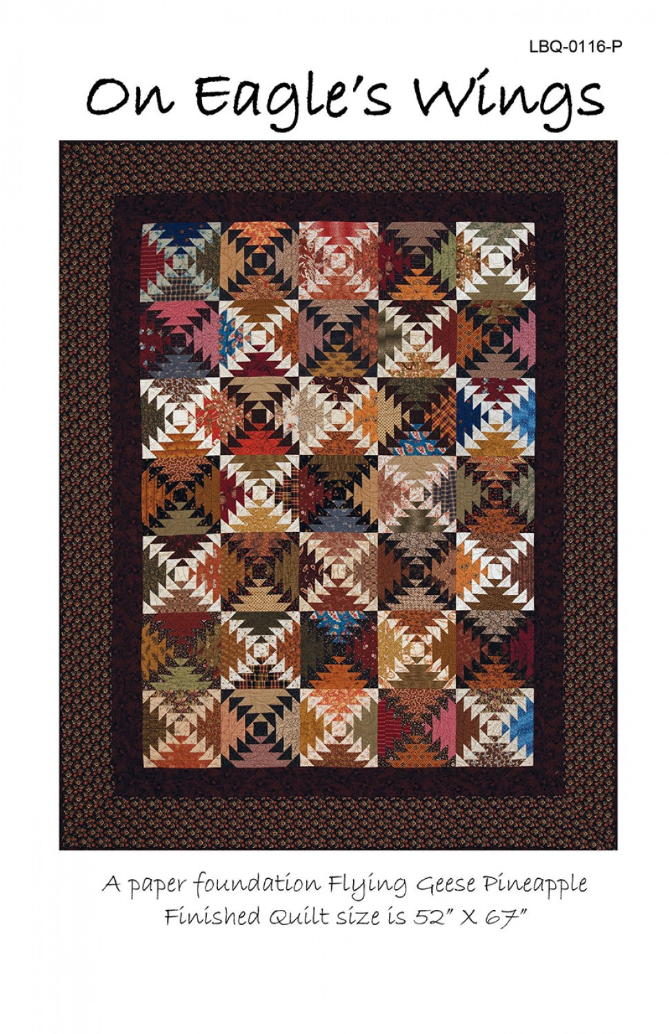 On Eagles Wings Quilt Pattern by Laundry Basket Quilts