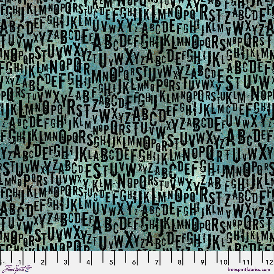 On Your Mark by Seth Apter : Chain Letter Seafoam PWSE037.SEAFOAM