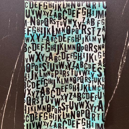 On Your Mark by Seth Apter : Chain Letter Seafoam PWSE037.SEAFOAM