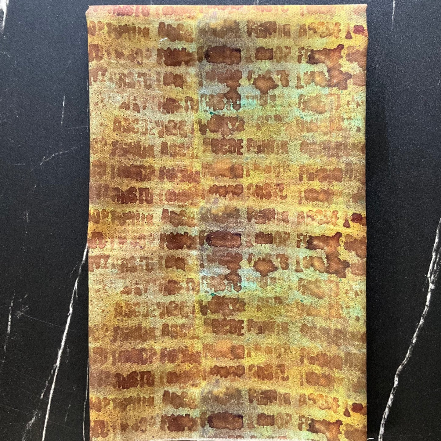 On Your Mark by Seth Apter : Alphabet City Rust PWSE036.RUST