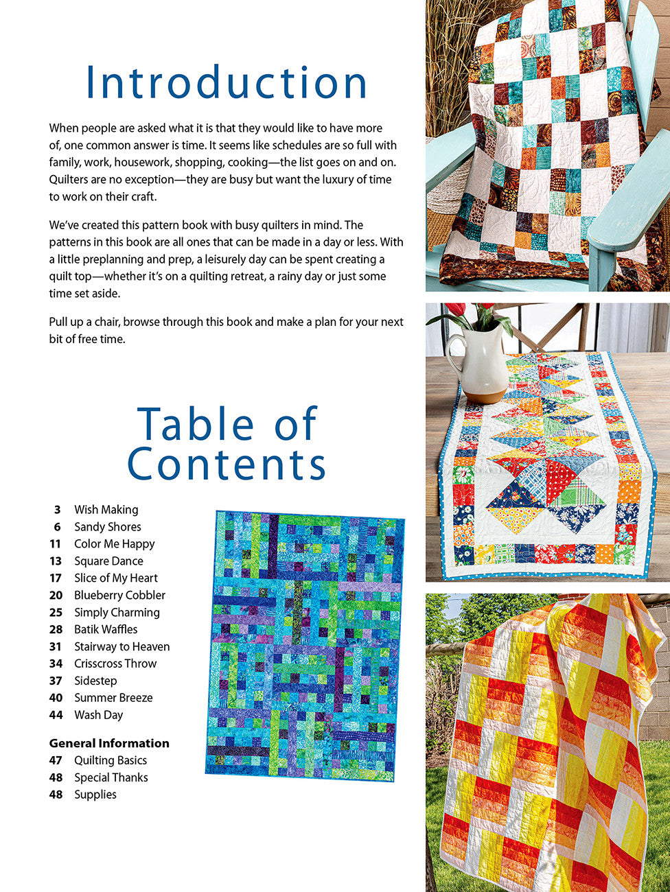 One Day Quilts by Annies Quilting