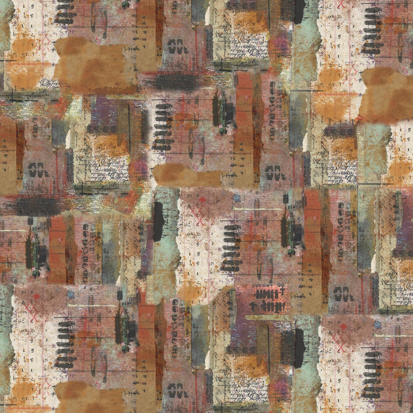 One Layer Away by Seth Apter - Desert Garden Earth PWSE058.EARTH