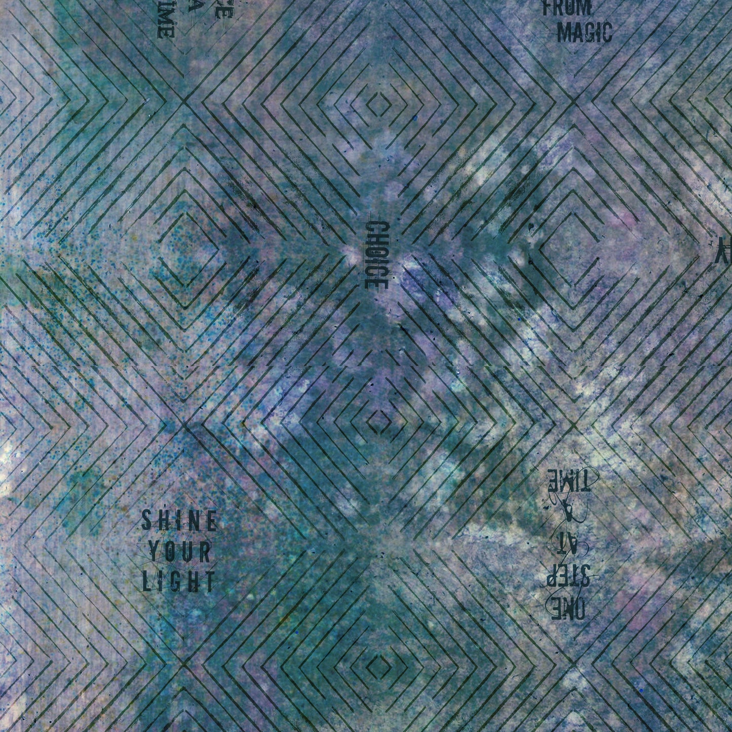 One Layer Away by Seth Apter - Enchanted Ombre Celestial PWSE059.CELESTIAL