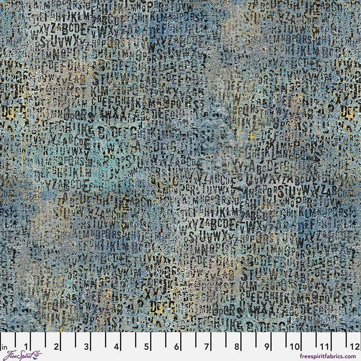 One Layer Away by Seth Apter - Lots of Letters Ocean PWSE055.OCEAN