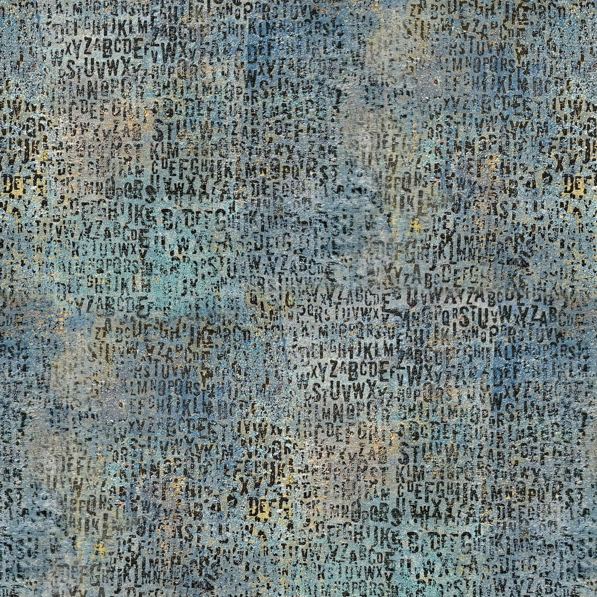 One Layer Away by Seth Apter - Lots of Letters Ocean PWSE055.OCEAN