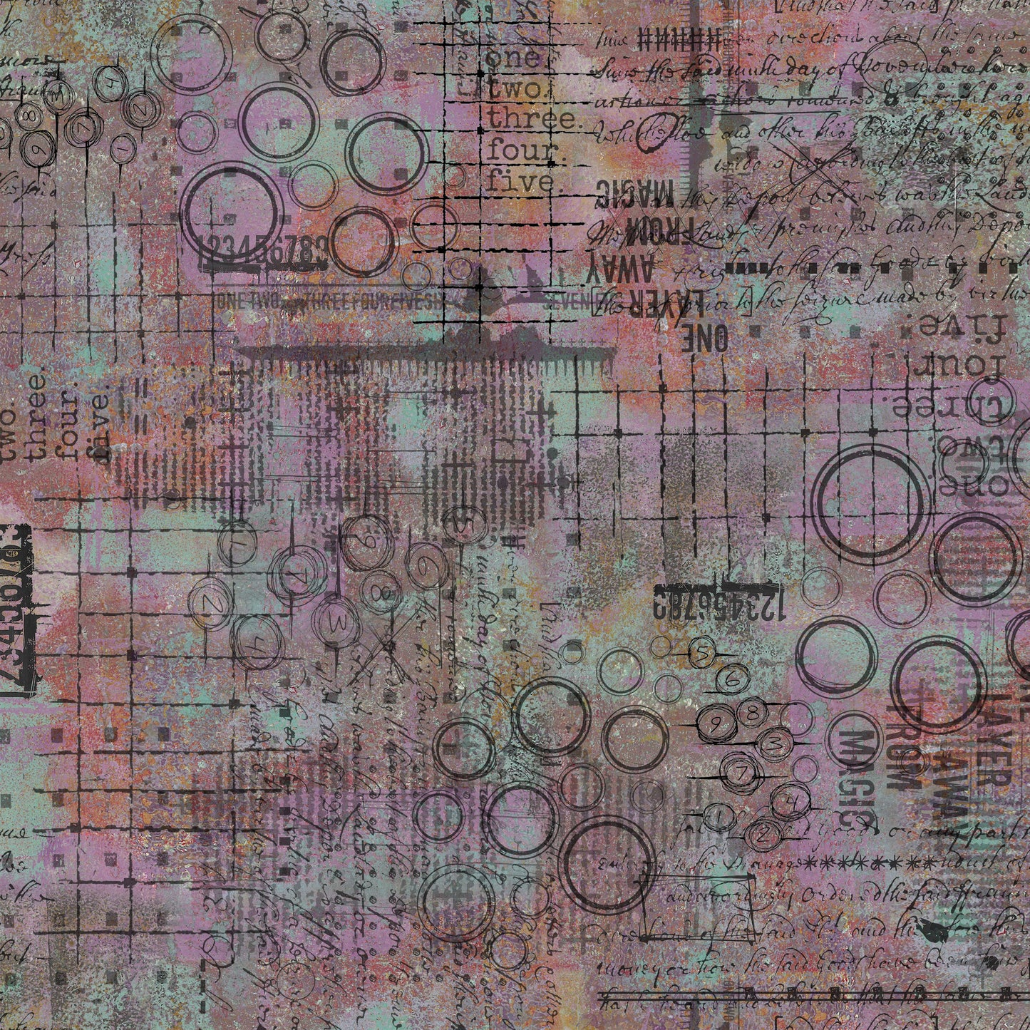 One Layer Away by Seth Apter - Overlay Lilac PWSE065.LILAC
