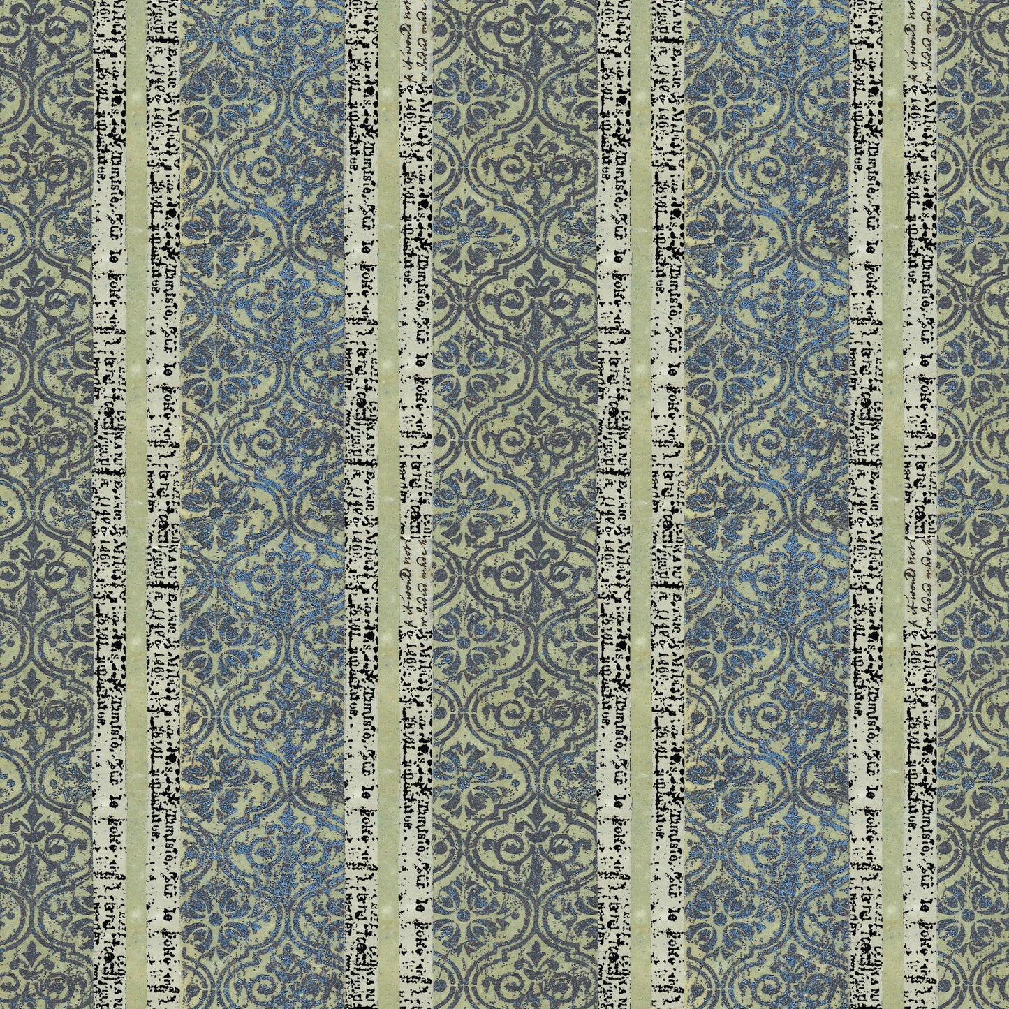 One Layer Away by Seth Apter - Text Tile Sage PWSE067.SAGE