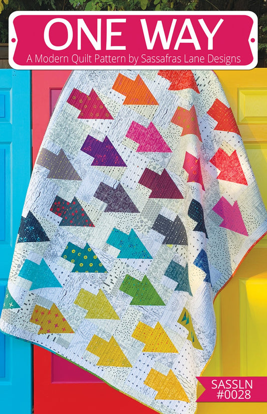 One Way Quilt Pattern by Sassafras Lane - Special Order