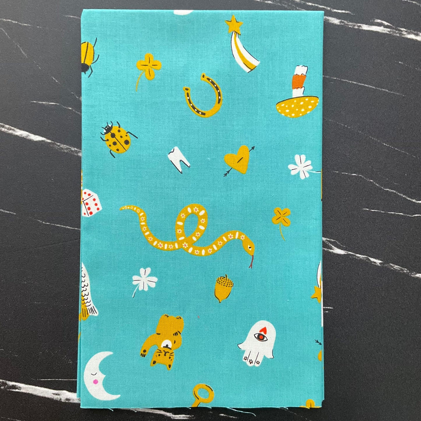 Ooh Lucky Lucky by Alexia Marcelle Abegg : Good Luck Turquoise RS4113 14