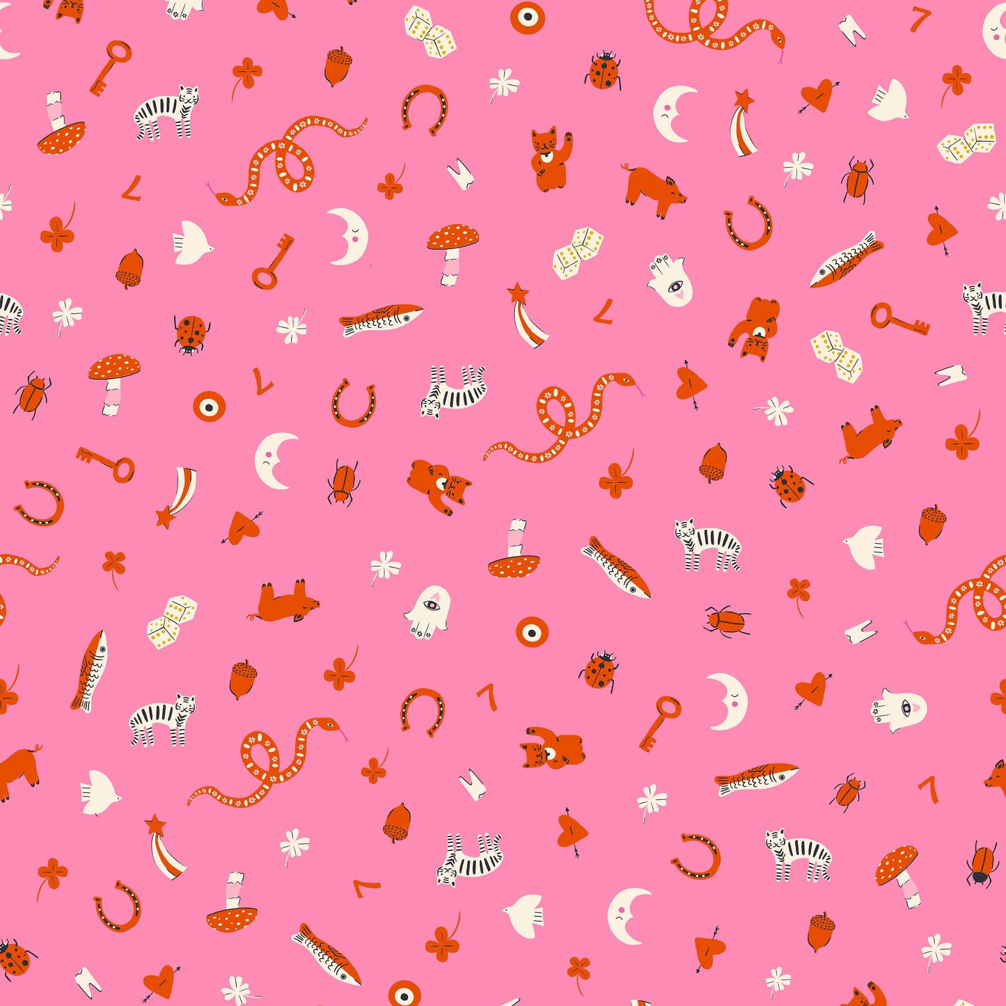 Ooh Lucky Lucky by Alexia Marcelle Abegg : Good Luck Pink RS4113 13