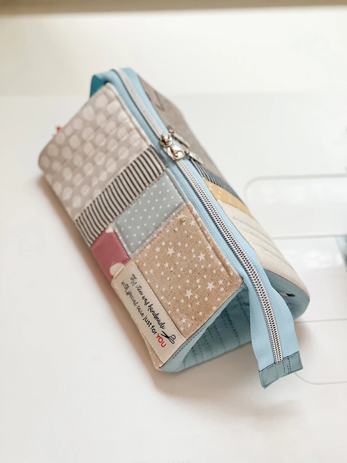 Open Up Box Pouch Pattern by Minki Kim - Special Order