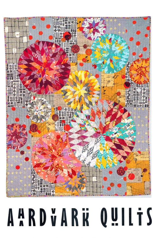 Orbs Quilt Pattern by Aardvark Quilts