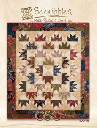 Oso Quilt Kit featuring Quaint Cottage by Gingiber