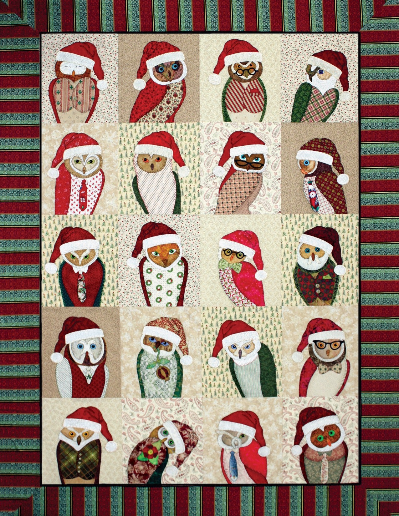 Outstanding Owls for Applique Project Book by Darcy Ashton