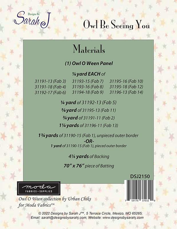 Owl Be Seeing You DSJ 2150 - Special Order