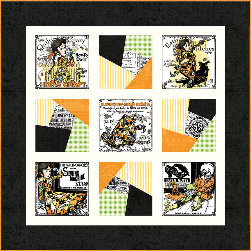 Scraps Crazy Quilt Pattern by J. Wecker-Frisch