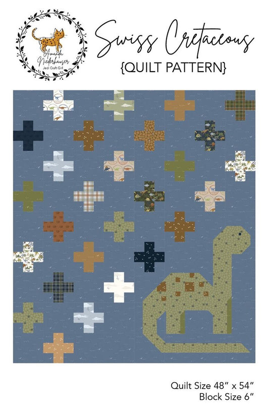 Swiss Cretaceous Quilt Pattern by Amanda Niederhauser