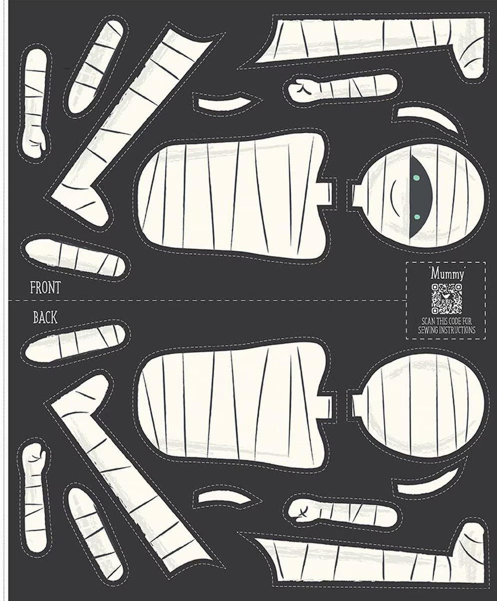 Frank and Friends by My Mind's Eye : Mummy Panel