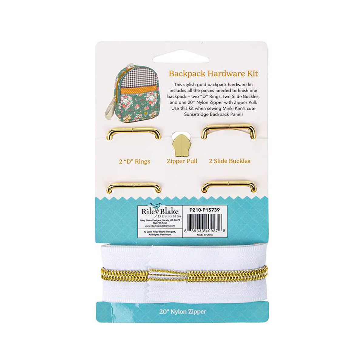 Minki Kim Backpack Hardware Kit - Multiple Color Ways