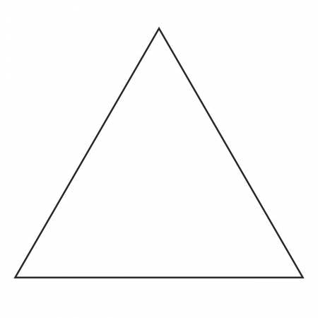 2-1/2in Equilateral Triangle Papers - Special Order