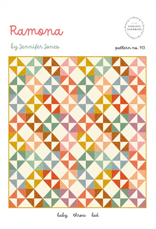 Ramona Quilt Pattern # PHM113 - Special Order - Expected to ship after 10-20-24