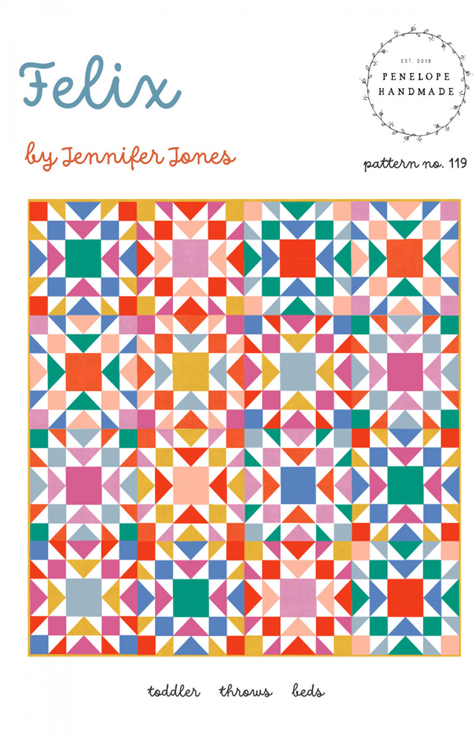 Felix Quilt Pattern # PHM119- Special Order