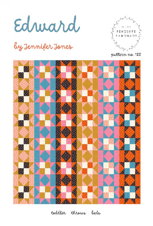 Edward Quilt Pattern # PHM122- Special Order