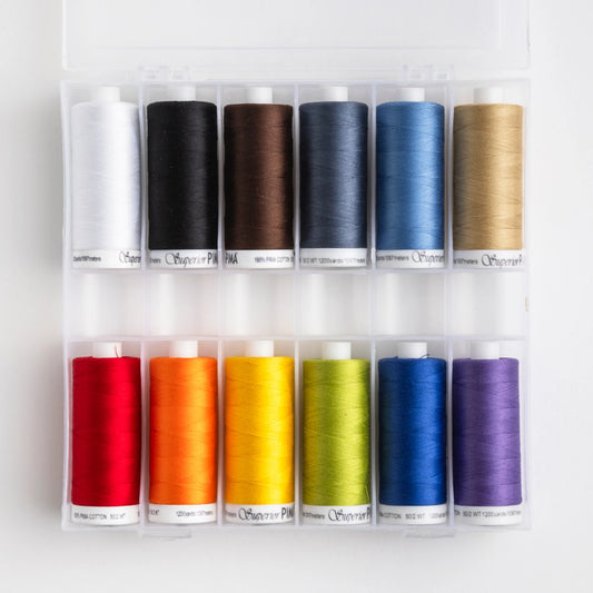 PIMA Summer Radiance Thread Set 12 Spools # 201-SET-SRADIANCE - Special Order