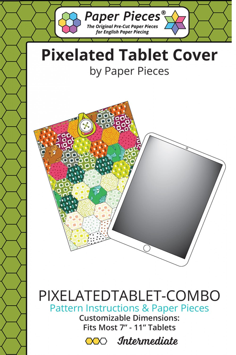 Pixelated Tablet Cover Pattern and Piece Pack # PIXELATEDTABLET-COMBO- Special Order