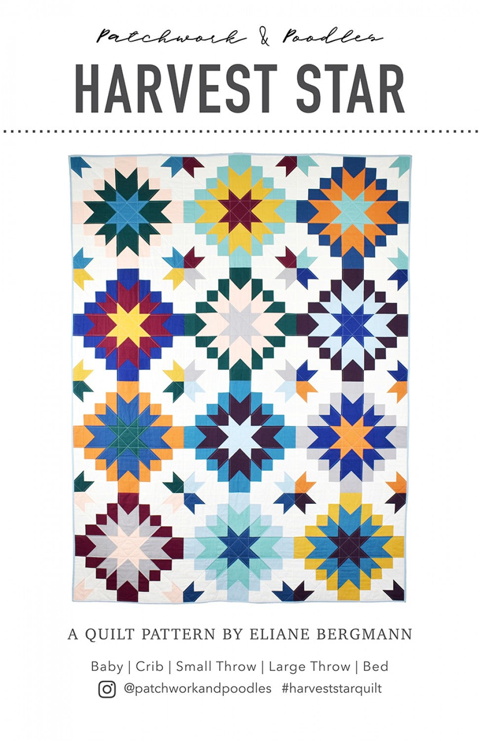 Harvest Star Quilt Pattern # PNP-105- Special Order