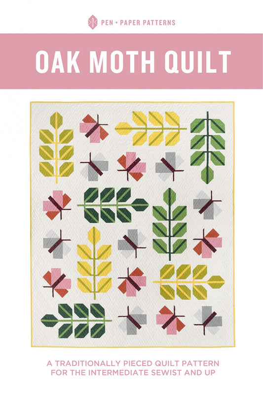 Oak Moth Quilt Pattern # PPP29 - Special Order