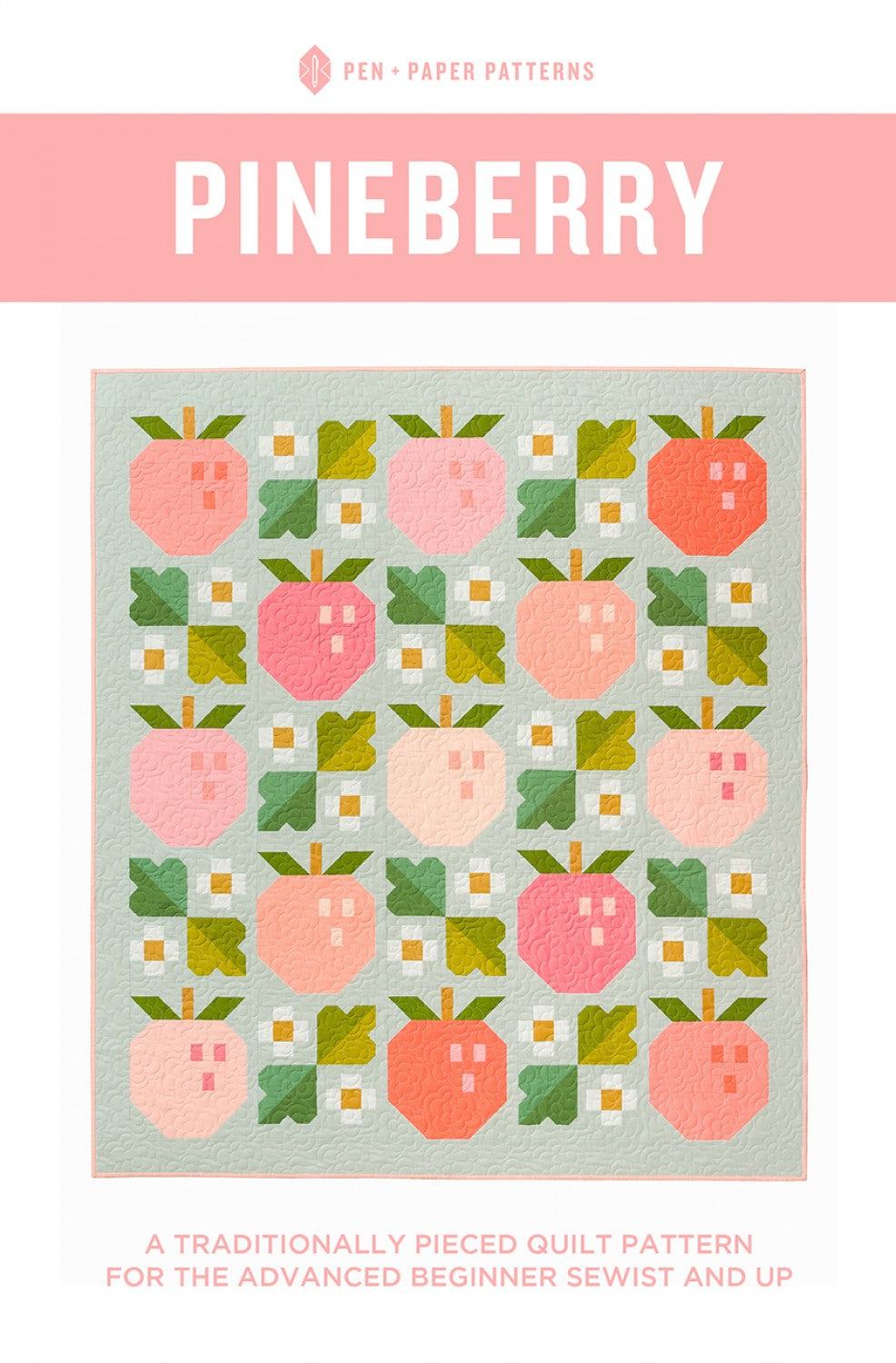 Pineberry Quilt # PPP34 - Special Order